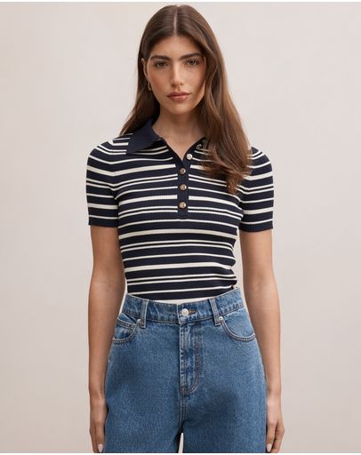 Navy Stripe