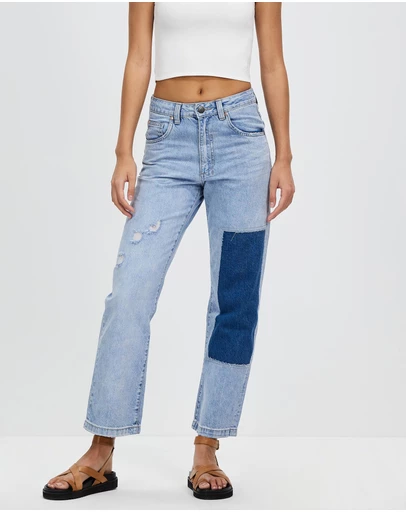 DRICOPER DENIM - Evie Patchwork Jeans