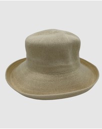 Jacaru - Jacaru 1506 Knitted Bucket Hat - Large Brim