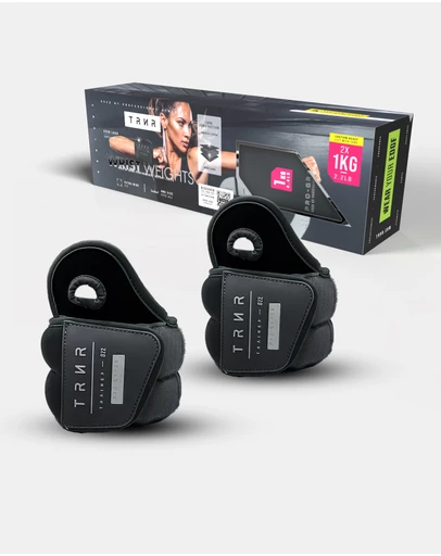 TRNR - Wrist Weights 1kg Pair