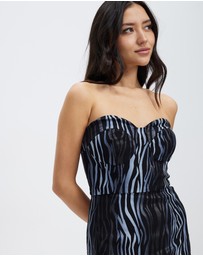 Honey and Beau - Untamed Bustier Maxi Dress