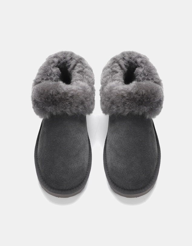 AusWooli Ugg Boots - Coogee Sheepskin Cozy Ankle Slippers