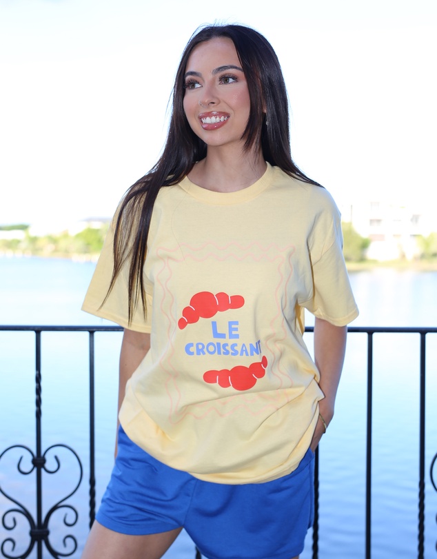 Vacancy Co - Le Croissant Tee