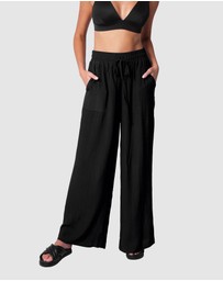UNE PIECE - Linen Palazzo Pants