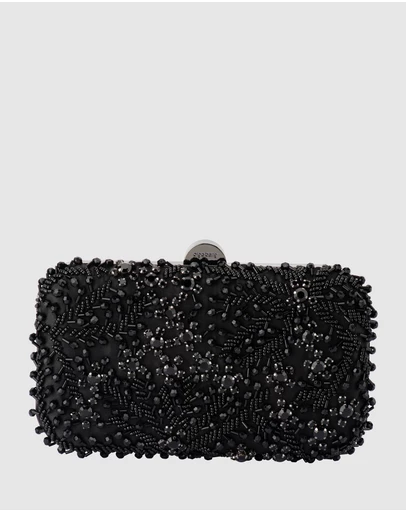 Olga Berg - Solange Beaded Clutch