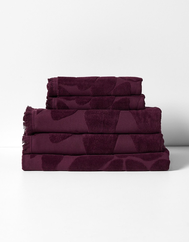 Aura Home - Palma Fringe Bath Towel Set