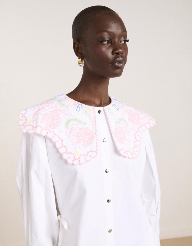 Damson Madder - Valentina Collared Blouse WS Exclusive