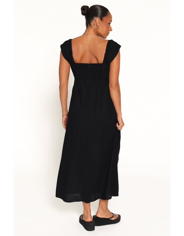 Petal & Pup - Sirene Midi Dress - Black