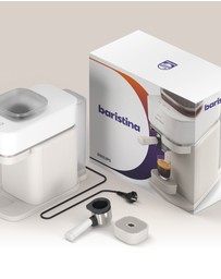 Philips - Baristina Espresso Machine Cloud White