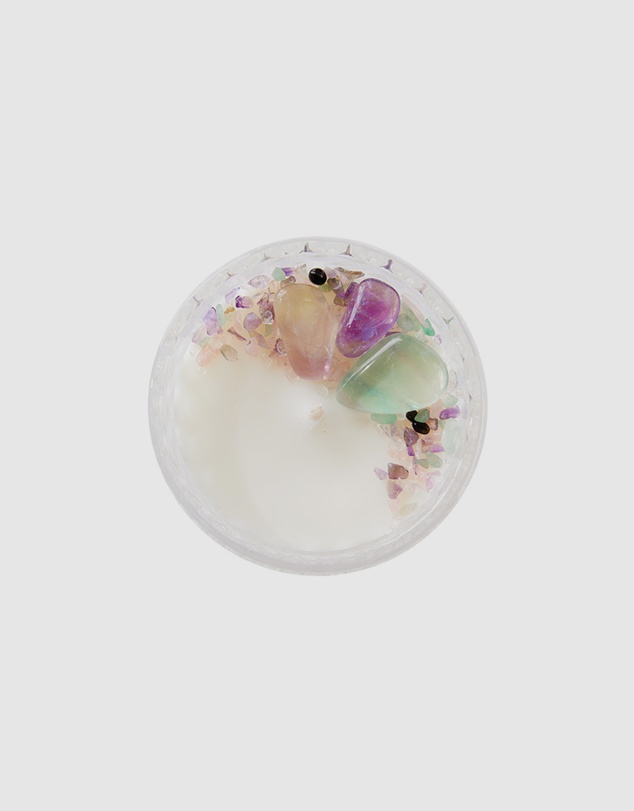 Silk Oil of Morocco - Hocus Pocus Medium Crystal Candle - Power & Self Confidence