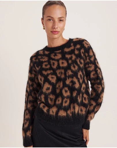 SABA - Minnie Mohair Animal Knit