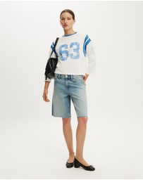 Cotton On - Baggy Denim Short