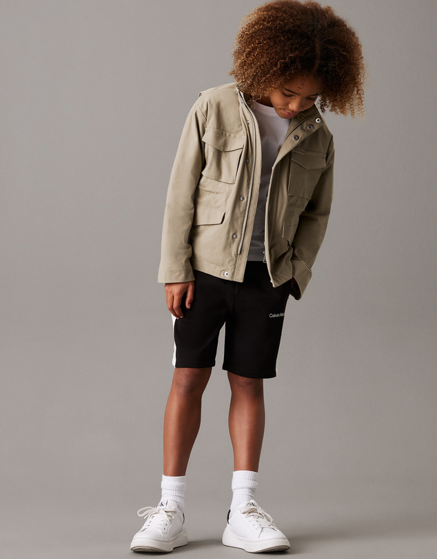 Calvin Klein Jeans - Boys Relaxed Colourblock Jogging Shorts