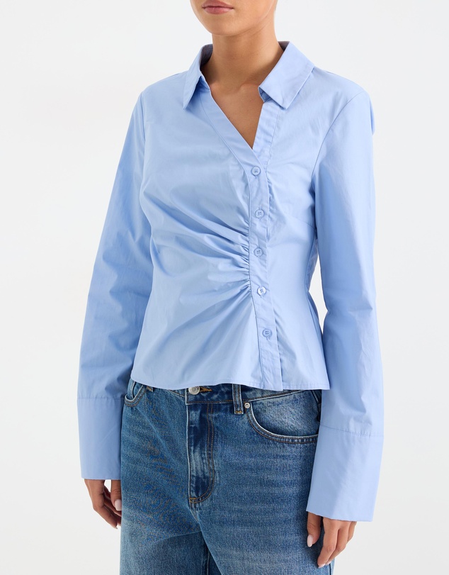 Calli - Caden Asymmetrical Button Through Shirt