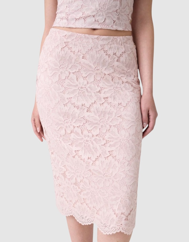 GUESS - Katrina Midi Lace Skirt