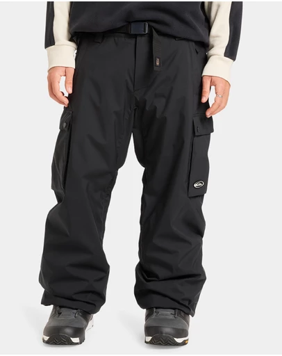 Quiksilver - Mens Snow Down Cargo Snow Pants