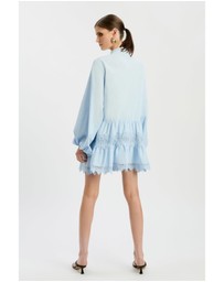 Bardot - Antonia Lace Trim Mini Dress