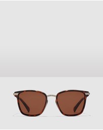 Hawkers Co - HAWKERS - Polarized Carey Brown INK Sunglasses for Men and Women UV400