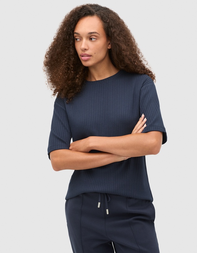 Seed Heritage - Cotton Rib Longline Tee