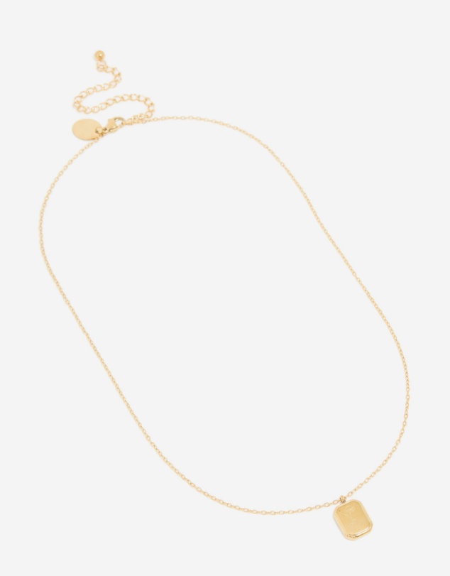 Lovisa - Waterproof Gold Plated Stainless Steel September Birth Flower Aster Necklace