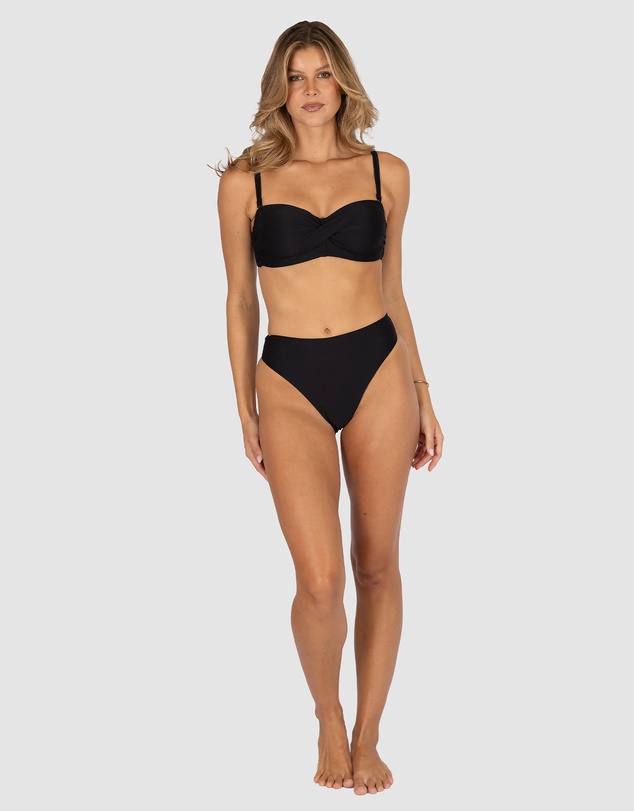 Baku Swimwear - Rococco High Waist Cheeky Bikini Bottom
