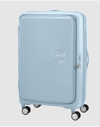 American Tourister - Curio Book Opening Large Suitcase Expandable (75cm)