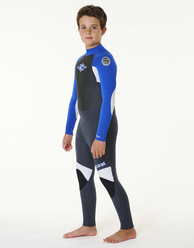 Rip Curl - Kids Omega 3/2 Back Zip Wetsuit Steamer