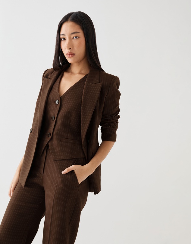 Forcast - Zara Pinstripe Vest