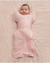 Love to Dream - Swaddle Up™ Transition Bag 1.0 TOG Cotton Powder Pink Twinkle