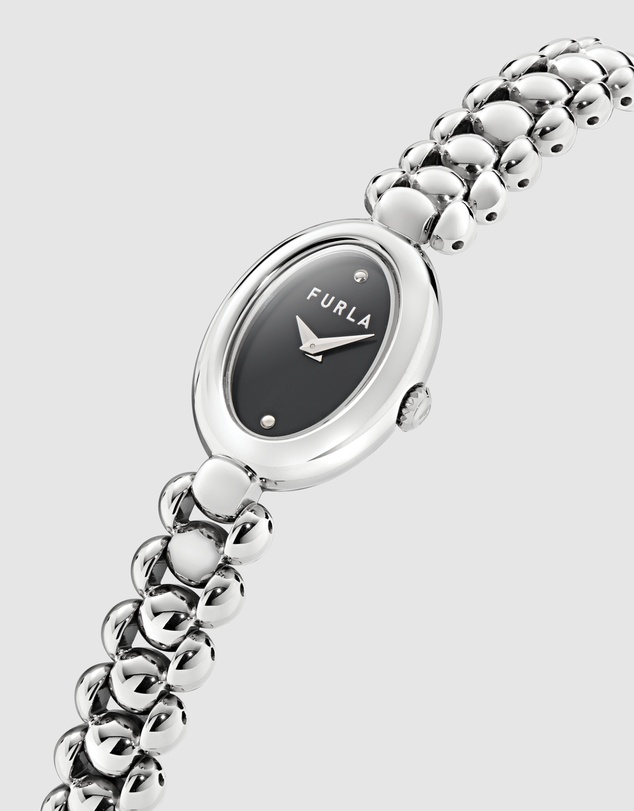 Furla - Furla Delizia 26mm Silver-Tone Stainless Steel Bracelet Watch