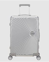 American Tourister - Soundbox Alu Medium Tsa Suitcase Expandable (68Cm)