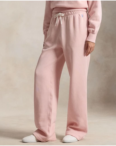 Polo Ralph Lauren - Drawstring Fleece Wide-Leg Sweatpant - The ICONIC Exclusive