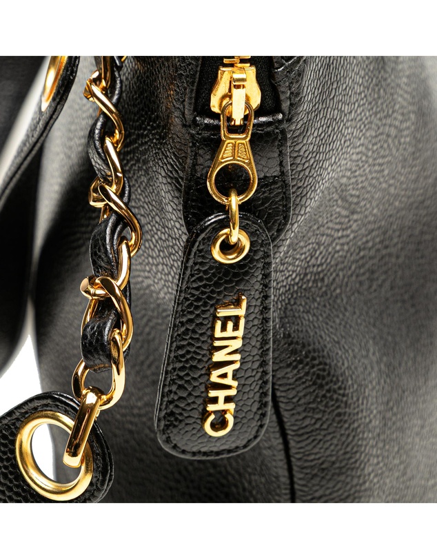 Pre-Loved by Azura Reborn - Pre-Loved Caviar Logo Shoulder Bag