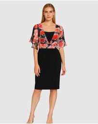 Pink Ruby - In Bloom Contrast Dress