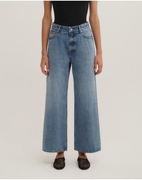 Witchery - Wide Leg Crop Jeans