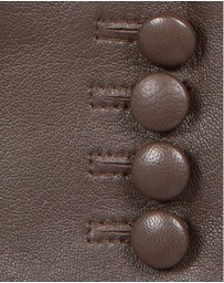 DENTS - Touchscreen 3 Point Silk-Lined Leather Gloves with Buttons