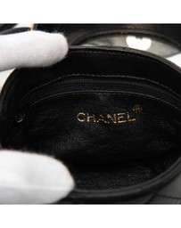 Pre-Loved by Azura Reborn - Pre-Loved Mini Quilted Lambskin Canteen Tassel Vanity Case