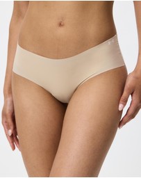 Under Armour - 3-Pack UA Pure Stretch No Show Hipster Briefs