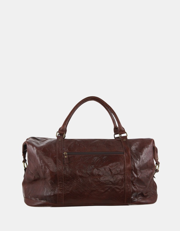 Pierre Cardin - Pierre Cardin Rustic Leather Business/Overnight Bag