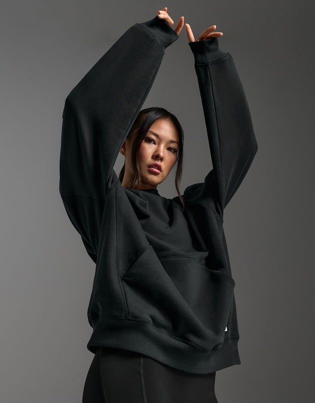 2XU - EZ Oversized Organic Cotton Hoodie - Unisex