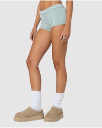 EDIKTED - Maelle Pointelle Micro Shorts