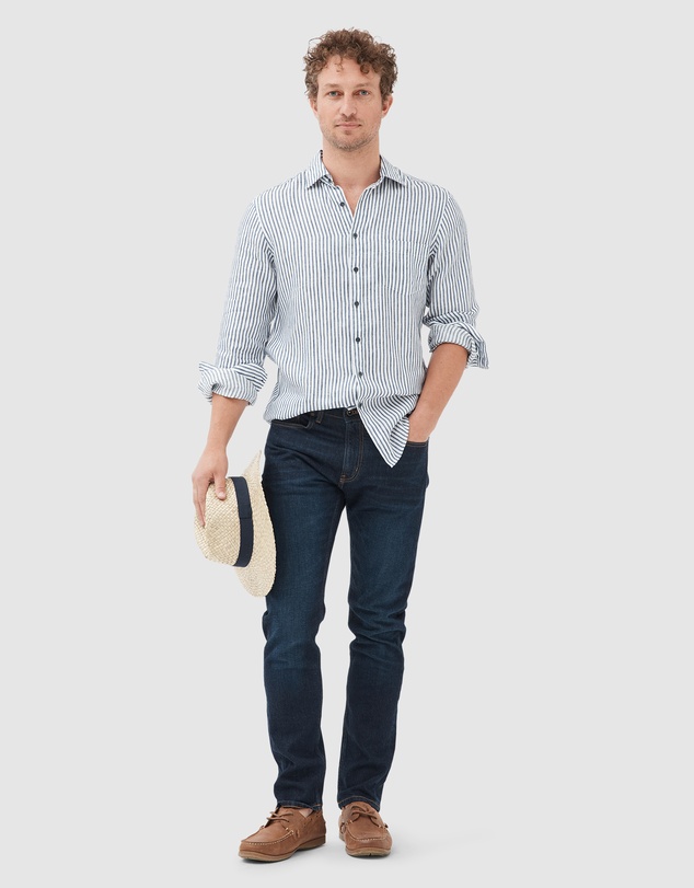 Rodd & Gunn - Sutton Straight Italian Denim Regular Leg