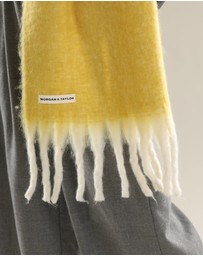 Morgan & Taylor - Cosette Chunky Two-Toned Scarf in Yellow