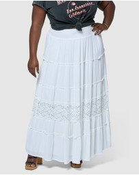 The Poetic Gypsy - Vintage Vixen Maxi Skirt
