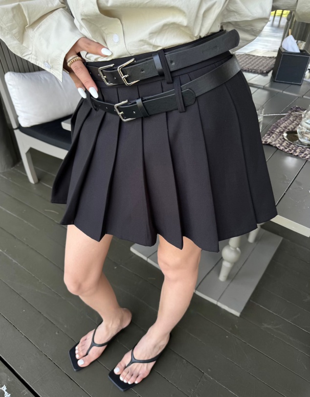 Glamorous - Preppy pleated skirt