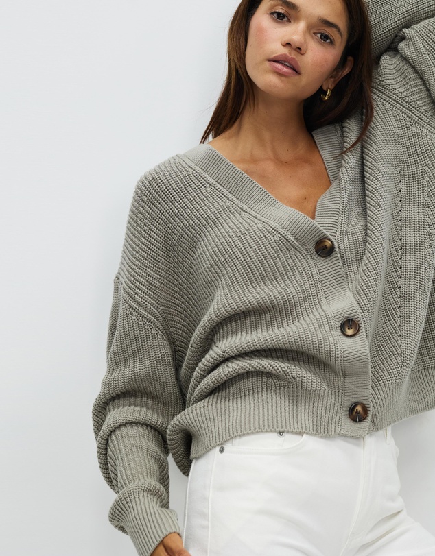 Assembly Label - Bria Cotton Cardigan