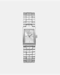 DKNY - Signature Shape Silver 17x25.5mm Silver Dial Womens Watch