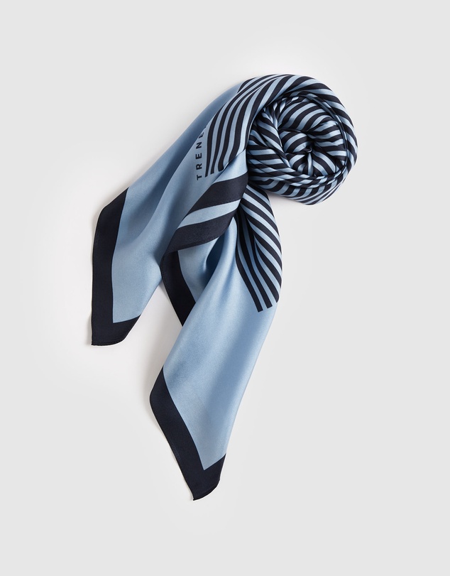 Trenery - Silk Stripe Scarf