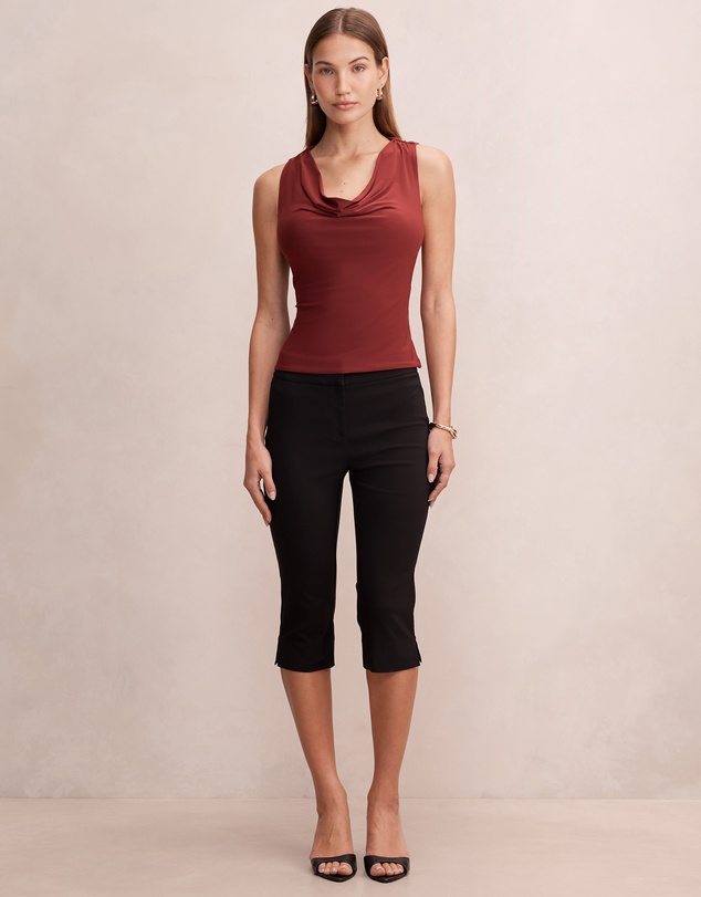 Forever New - Noa Drape Back Hardware Top