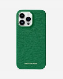 Maison De Sabre - Leather Phone Case (iPhone 14 Pro Max)